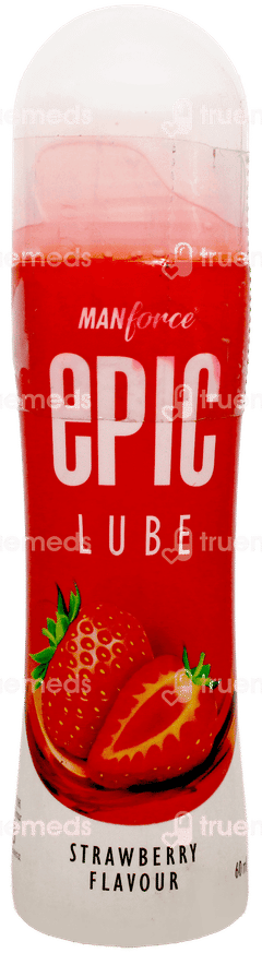 Manforce Epic Strawberry Flavour Lube 60Ml