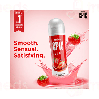 Manforce Epic Strawberry Flavour Lube 60ml