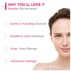 Bioderma Sensibio Moussant Soothing Micellar Cleansing Foaming Gel 45ml