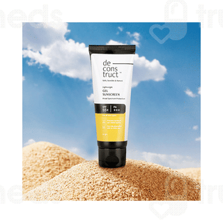 Deconstruct Lightweight Sunscreen Spf 55+ Pa+++ Gel 50 GM