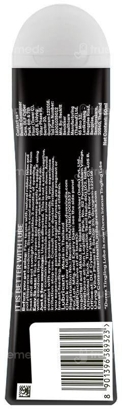 Durex Intense Tingling Lube 50ml