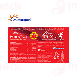 Dr Morepen Pain X Gel 30gm