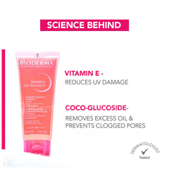 Bioderma Sensibio Moussant Soothing Micellar Cleansing Foaming Gel 100ml