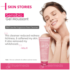 Bioderma Sensibio Moussant Soothing Micellar Cleansing Foaming Gel 100ml