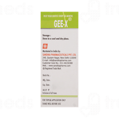 Gee X Pain Relieving Gel 10ml