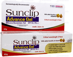 Sunclip Advance Spf 50 Pa+++ Silicone Sunscreen Gel 60gm