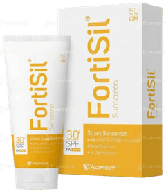 Fortisil Spf 30+ Pa+++ Sunscreen Gel 50Gm