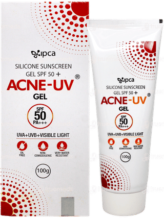 Acne Uv Spf 50 + Pa+++ Silicone Sunscreen Gel 100gm