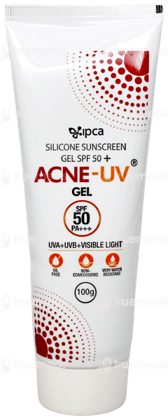 Acne Uv Spf 50 + Pa+++ Silicone Sunscreen Gel 100gm