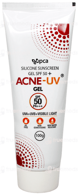 Acne Uv Spf 50 + Pa+++ Silicone Sunscreen Gel 100gm