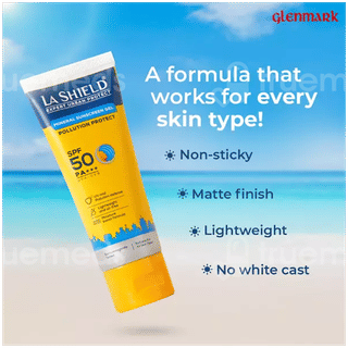 La Shield Expert Urban Protect Spf 50 Pa+++ Mineral Sunscreen Gel 50Gm
