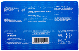 Zeldinac Nano Gel 50gm