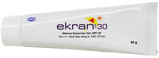 Ekran 30 Spf 30 Pa++++ Silicon Sunscreen Gel 50gm