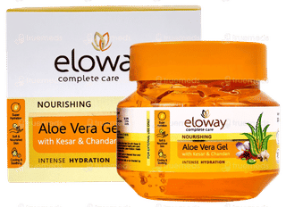Eloway Complete Care Aloevera With Kesar And Chandan Gel 100 Gm