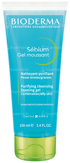Bioderma Sebium Moussant Purifying Cleansing Foaming Gel 100ml Bioderma Sebium Moussant Purifying Cleansing Foaming Gel 100ml