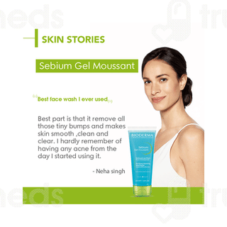 Bioderma Sebium Moussant Purifying Cleansing Foaming Gel 100ml