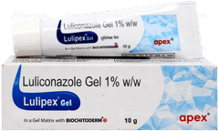 Lulipex 1 % Gel 10 Gm