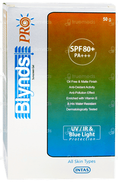 Blynds Pro Spf 80+ Pa+++ Sunscreen Gel 50gm
