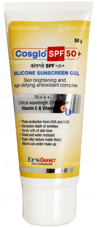 Cosglo Spf 50+ Pa+++ Sunscreen Gel 50gm