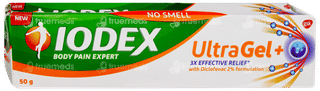 Iodex New Ultra Gel+ 50gm