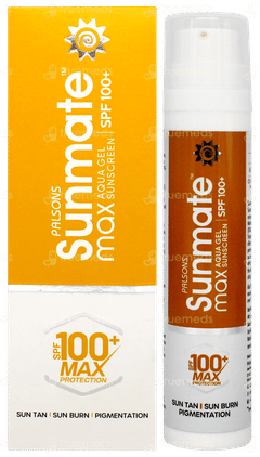 Sunmate Max Spf 100+ Sunscreen Aqua Gel 50gm