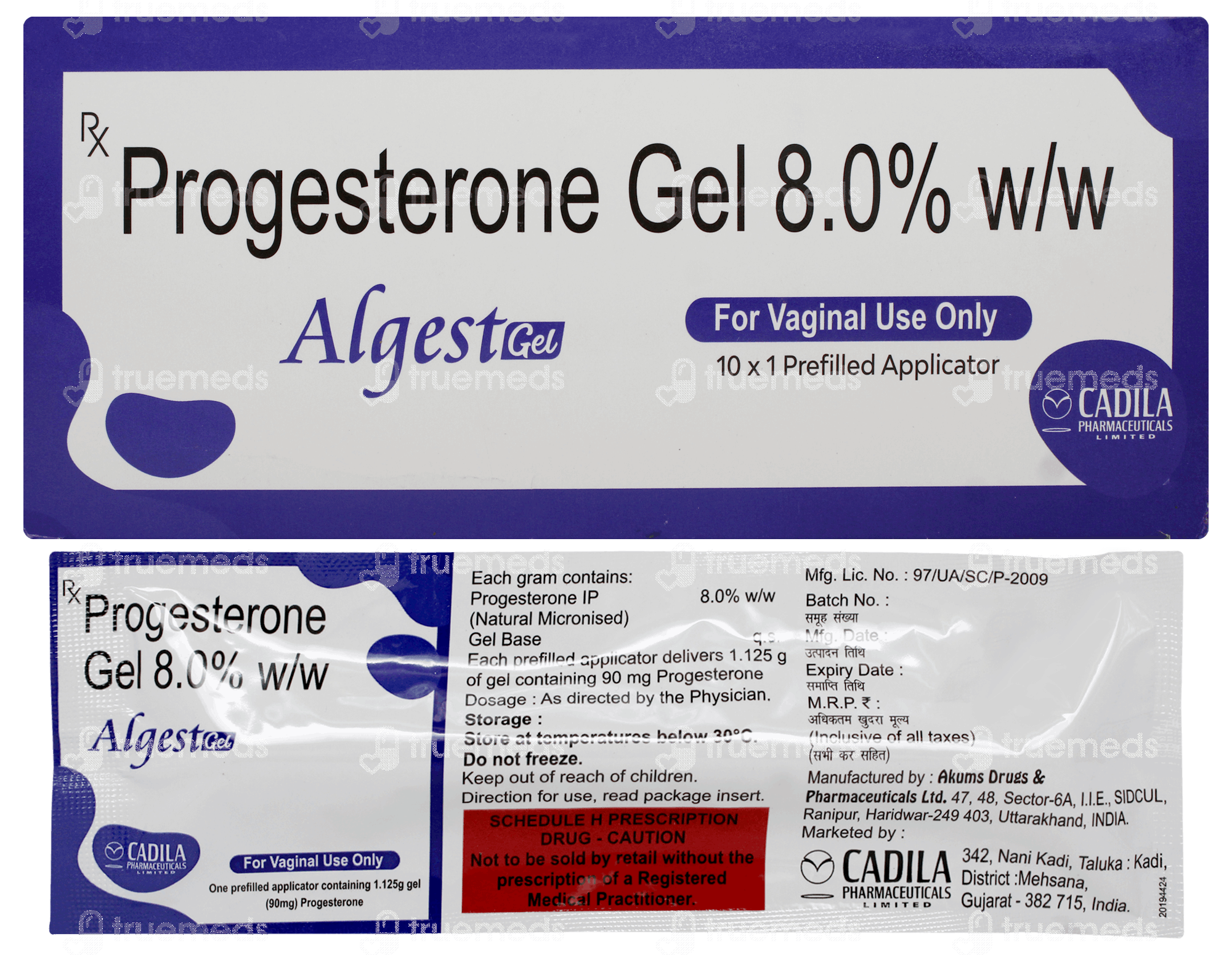 Algest Gel 1.125Gm