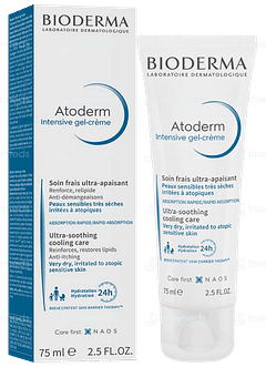 Bioderma Atoderm Intensive Ultra Soothing Cooling Care Gel Cream 75ml Bioderma Atoderm Intensive Ultra Soothing Cooling Care Gel Cream 75ml