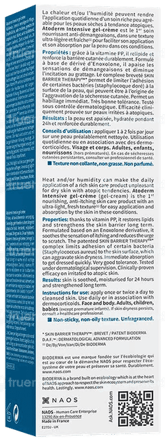 Bioderma Atoderm Intensive Gel Cream 75ml