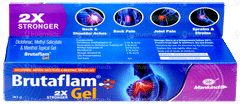 Brutaflam 2x Stronger Gel 30gm