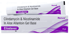 Clindaren Gel 20gm Clindaren Gel 20gm