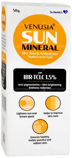 Venusia Sun Mineral Spf 65+ Pa++++ Sunscreen Gel 50gm