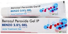 Benzo 2.5% Gel 30gm