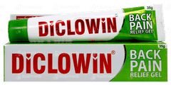 Diclowin Back Pain Relief Gel 35gm