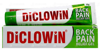 Diclowin Back Pain Relief Gel 35gm