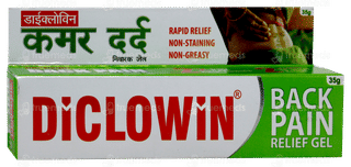 Diclowin Back Pain Relief Gel 35gm