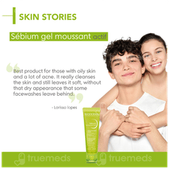 Bioderma Sebium Moussant Actif Intense Purifying Cleansing Foaming Gel 45ml