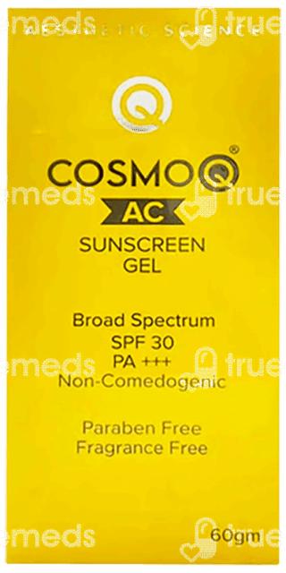Cosmo Q Ac Spf 30 Pa+++ Sunscreen Gel 60Gm