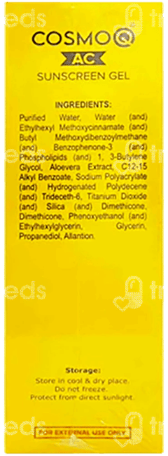 Cosmo Q Ac Spf 30 Pa+++ Sunscreen Gel 60Gm