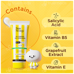 Sun Scoop Oil Control Spf 50+ Pa++++ Gel Sunscreen 45gm