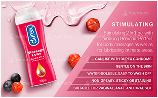 Durex Guarana Stimulating Massage Lube 200ml