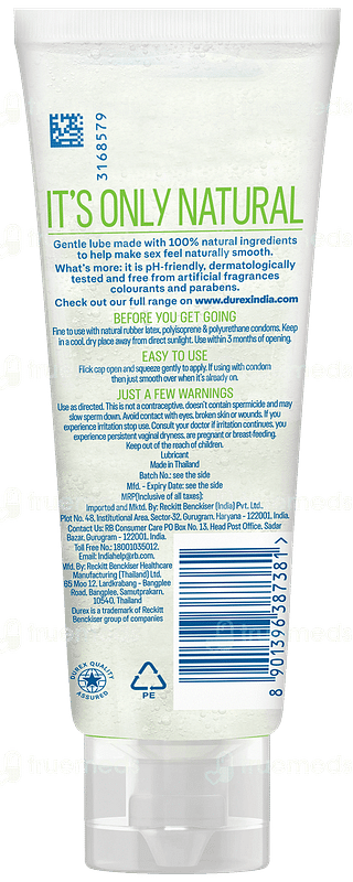 Durex Naturals Lubricant 100ml
