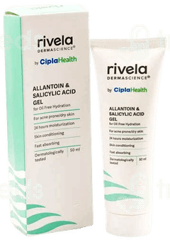 Rivela Dermascience Allantoin And Salicylic Acid Gel 50Ml Rivela Dermascience Allantoin And Salicylic Acid Gel 50Ml
