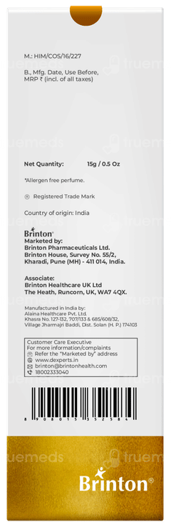 Brinton Dexperts Under Eye Gel 15gm