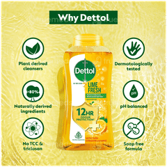 Dettol Lime Fresh Shower Gel 250ml
