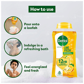 Dettol Lime Fresh Shower Gel 250ml