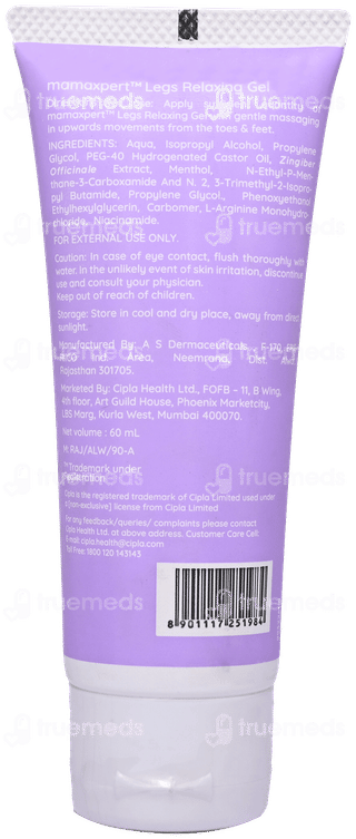 Mamaxpert Legs Relaxing Gel 60ml