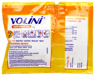 Volini Pain Relief Gel 6gm