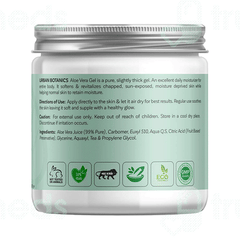 Urban Botanics Pure Aloe Vera Gel 200gm