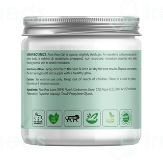 Urban Botanics Pure Aloe Vera Gel 200gm - Uses, Side Effects, Dosage, Price  | Truemeds