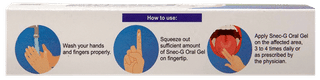 Snec G Oral Gel 10Gm
